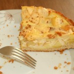 Apfel Pudding Kuchen