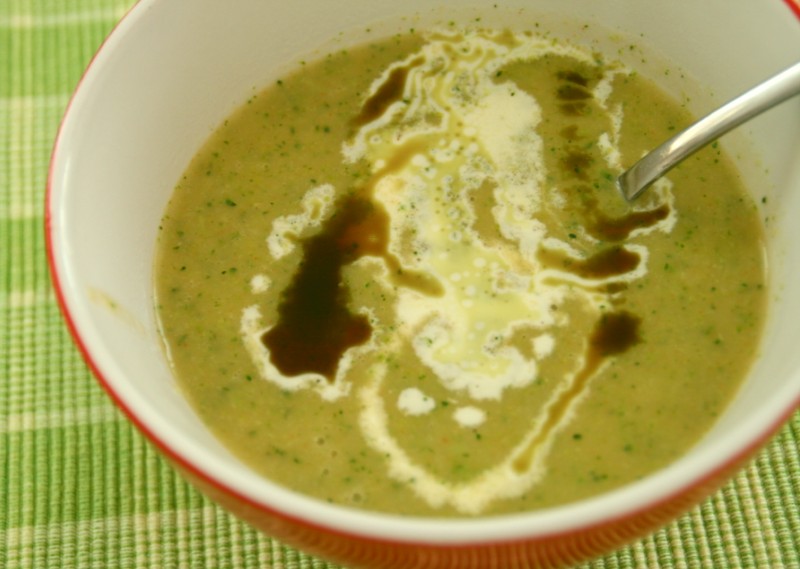 Kartoffel-Broccoli-Cremesuppe