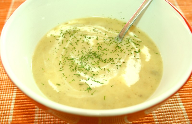 Kartoffel-Champignonsuppe
