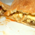 Calzone mit Hackfleisch